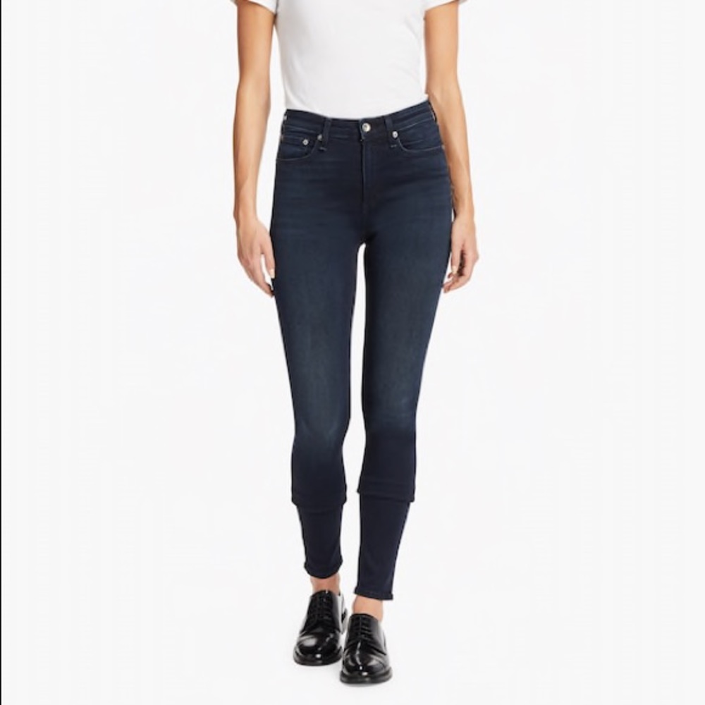 [rag & bone] Dark Wash Skinny Jeans - Size 26